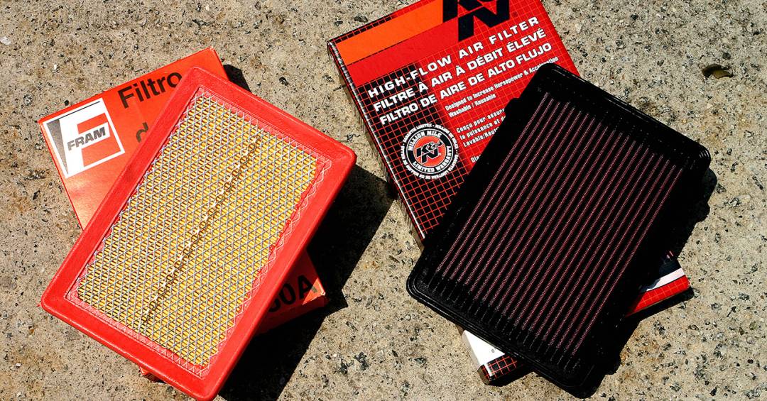 o que é o filtro de ar esportivo