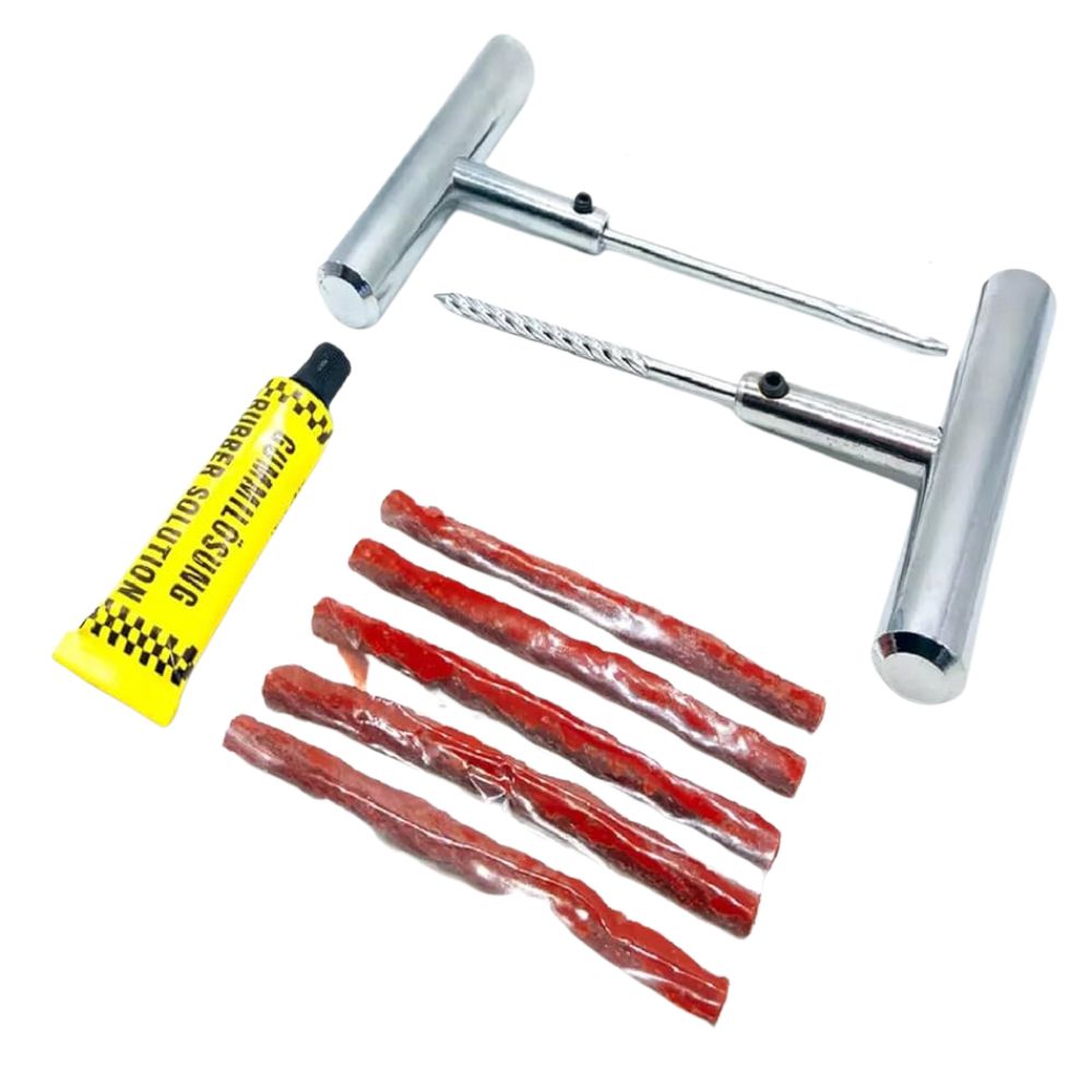 o que é o kit de reparo de pneu