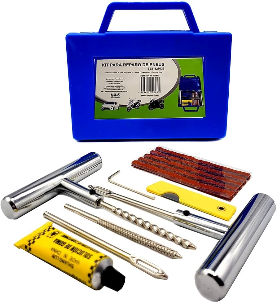 o que é o kit de reparo de pneu