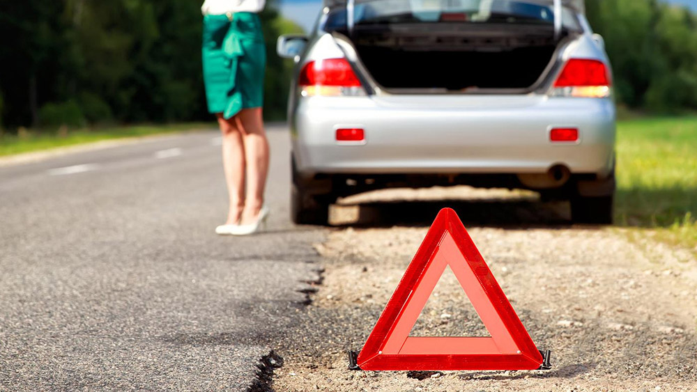 O que fazer em caso de pane no carro