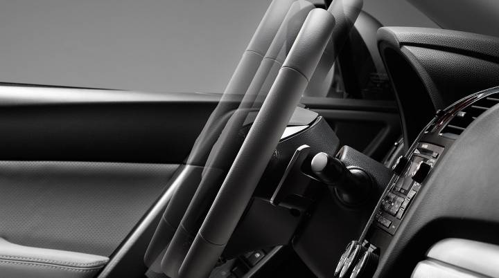 o que é o volante com ajuste de altura