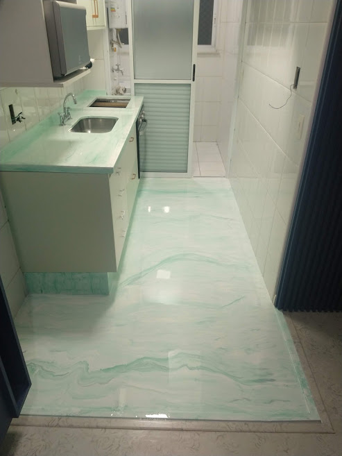 Como escolher a cor ideal para seu porcelanato líquido