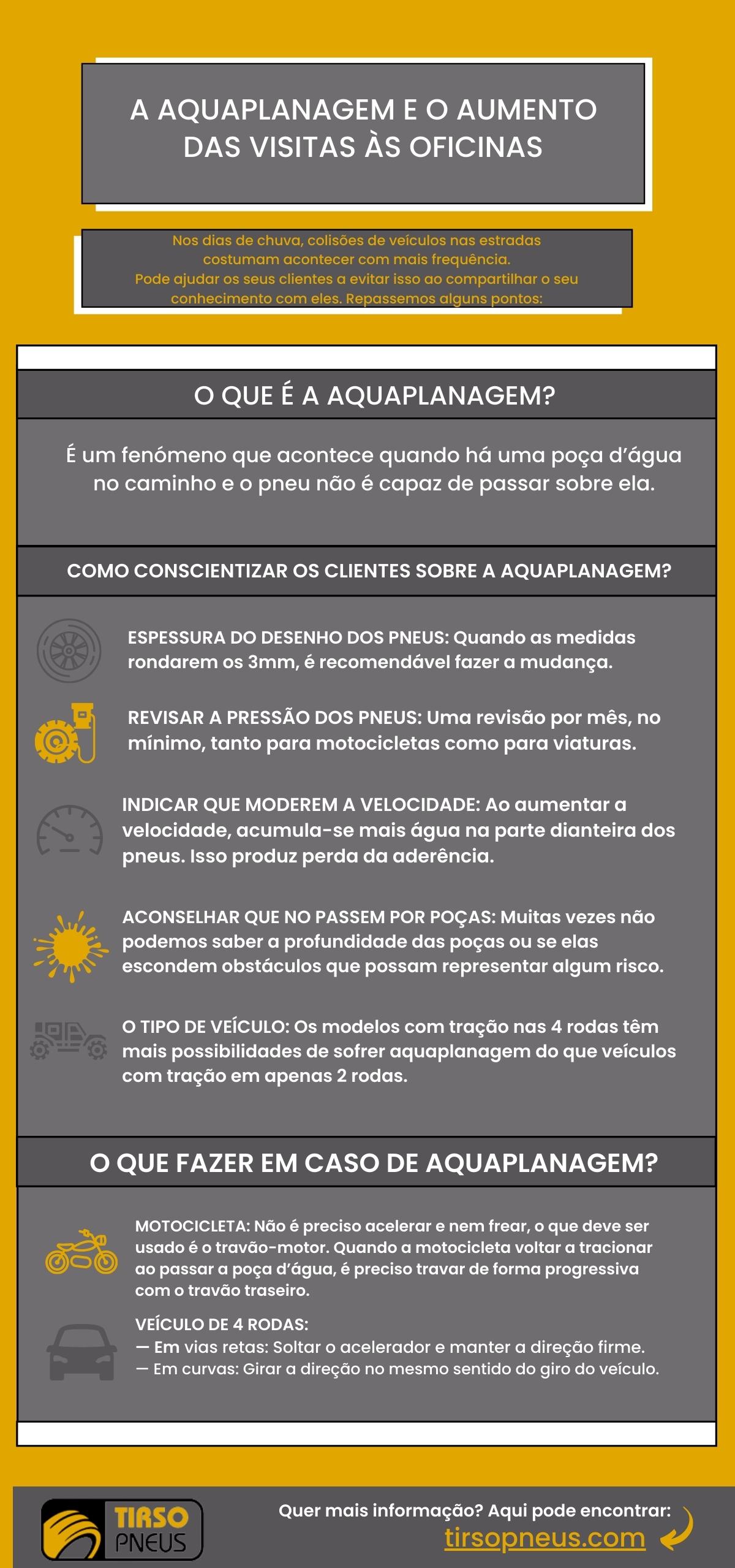 o que fazer em caso de aquaplanagem na estrada