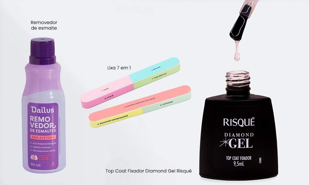 como tirar esmalte em gel