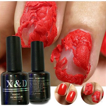 como tirar esmalte em gel
