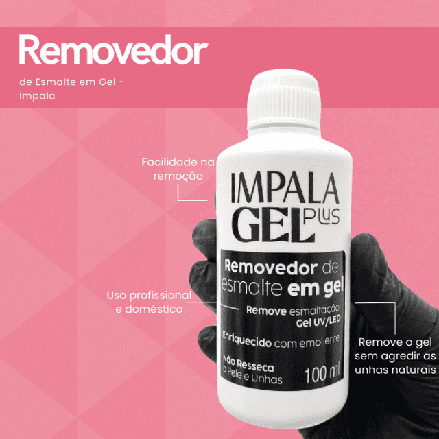 removedor de esmalte em gel caseiro