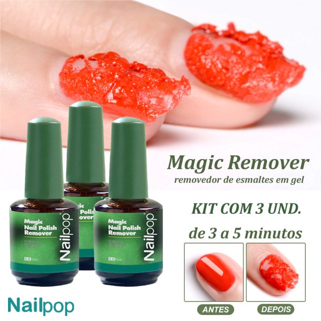 como tirar esmalte em gel