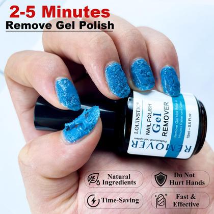 removedor de esmalte em gel caseiro