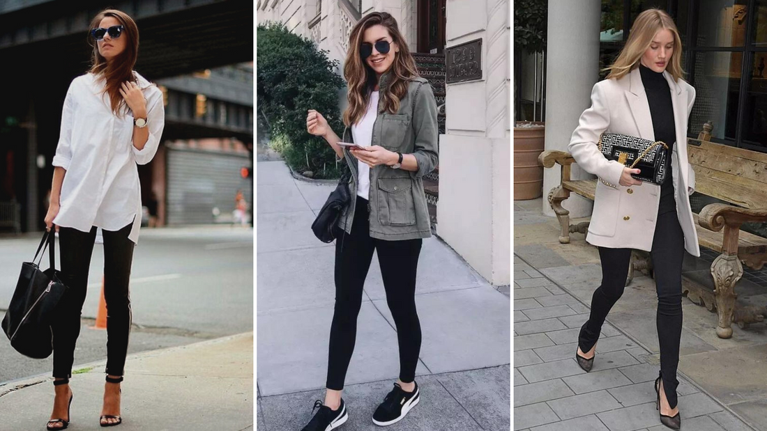 o que usar com calça legging