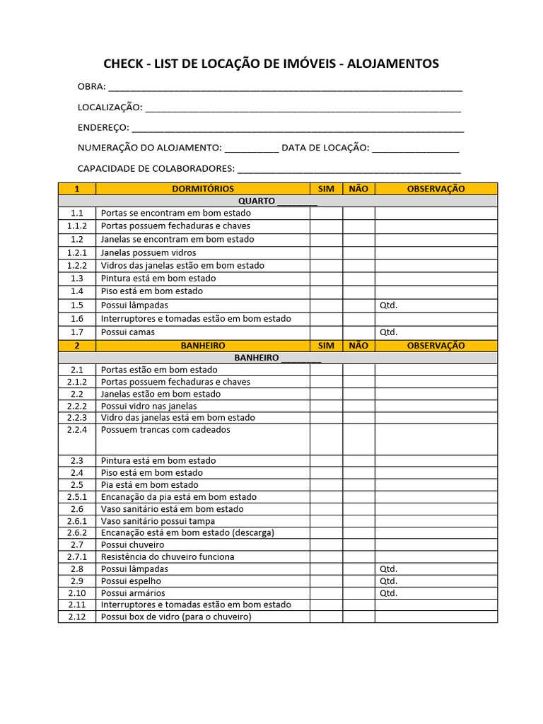 o que verificar em uma vistoria de imóvel de aluguel