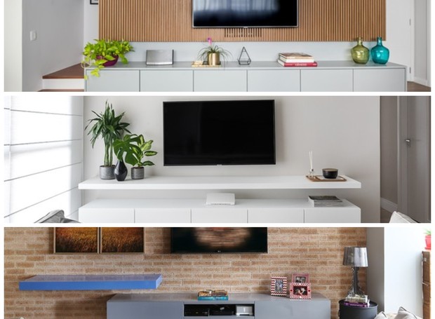 painel de tv com rack ou sem rack qual escolher