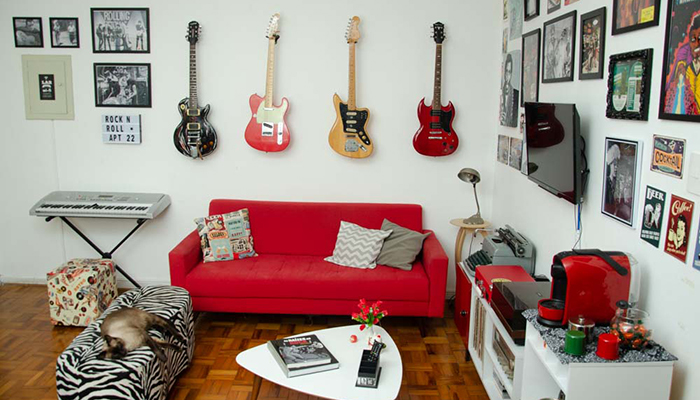 objetos retro decoração