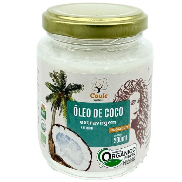 óleo de coco no cabelo
