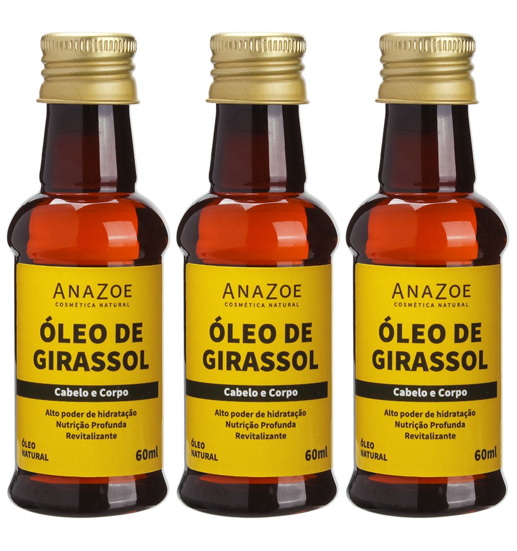 como usar óleo de girassol no cabelo