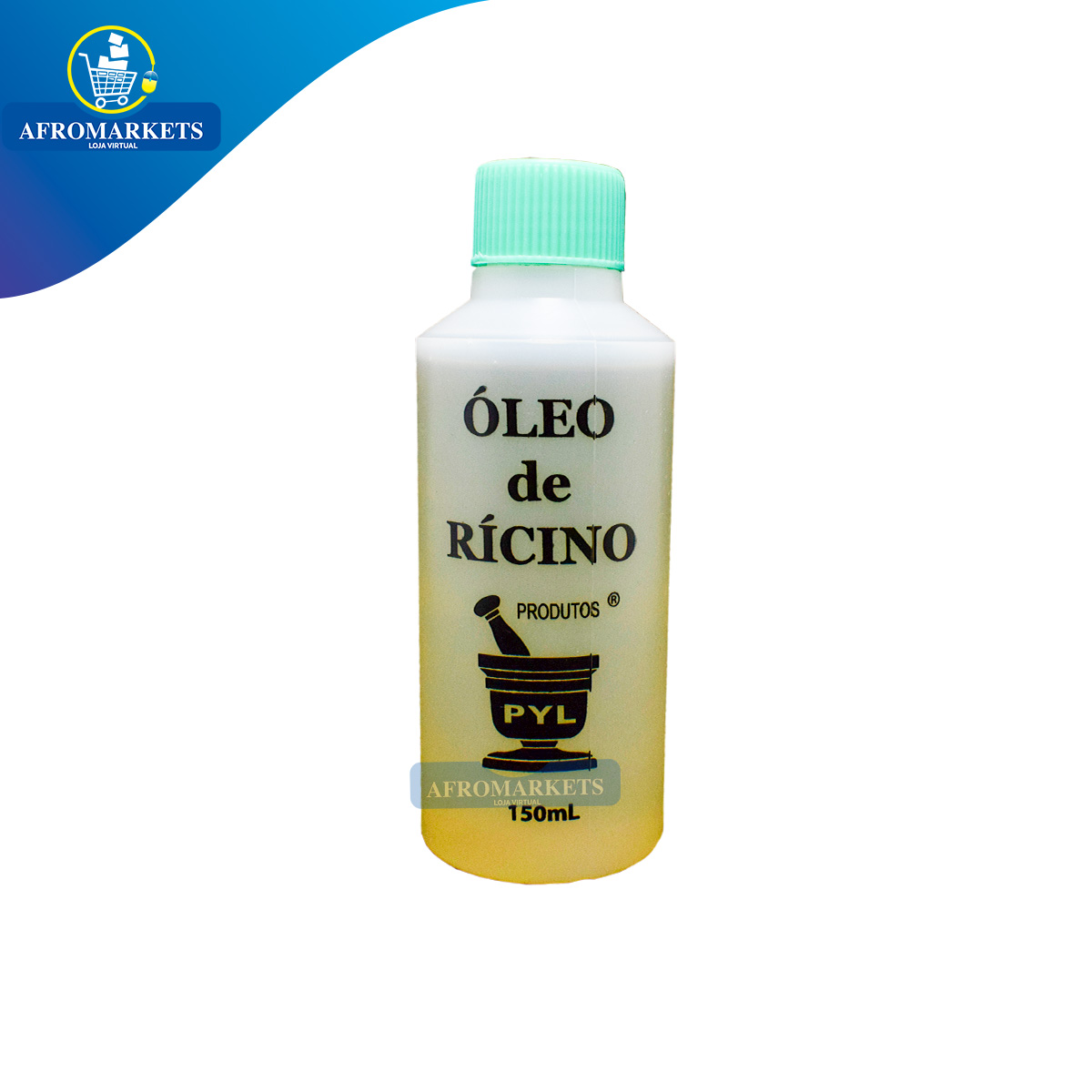 óleo de rícino no cabelo