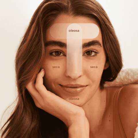 oleosidade na zona T