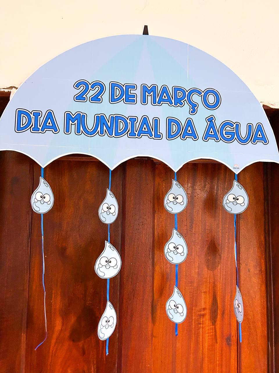 painel de água decoração