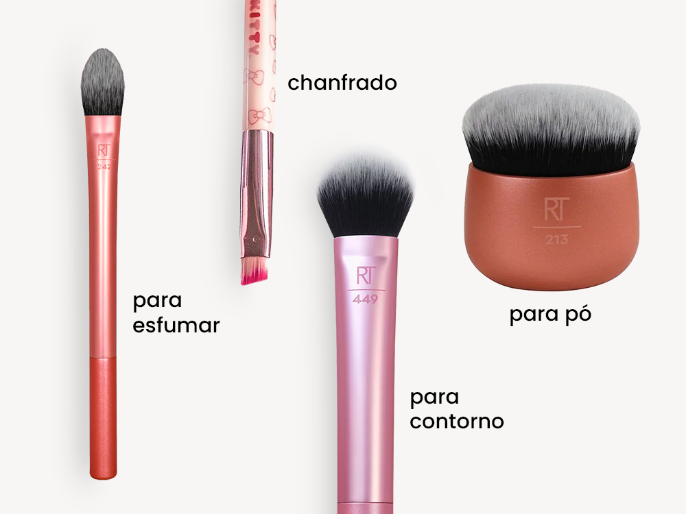 Pincéis de maquiagem: Do básico ao profissional, quais você precisa?