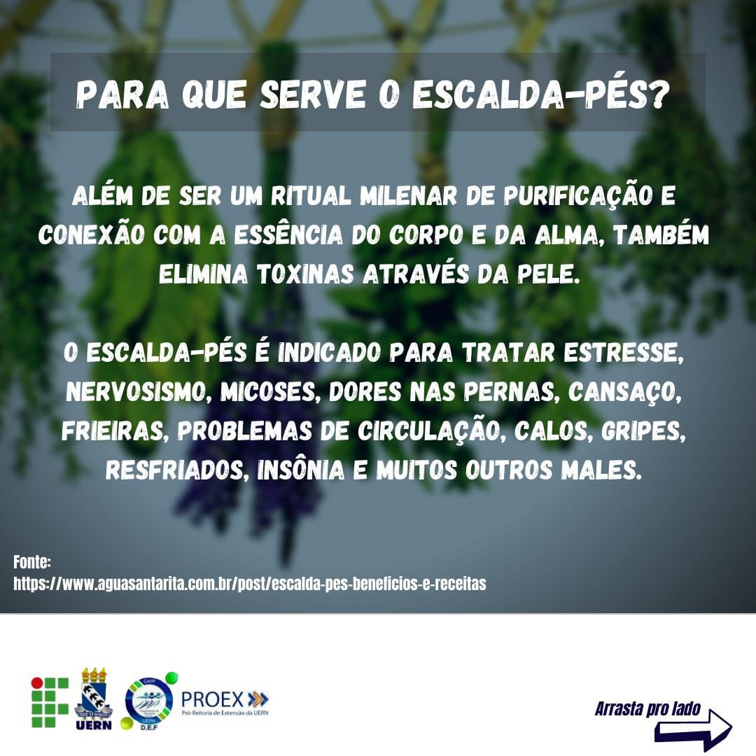beneficios escalda pés