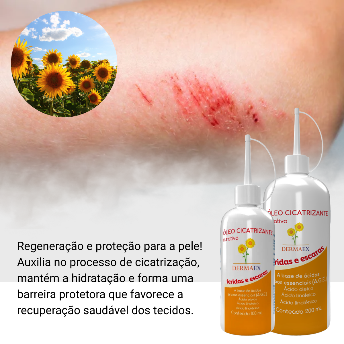 benefícios óleo girassol pele
