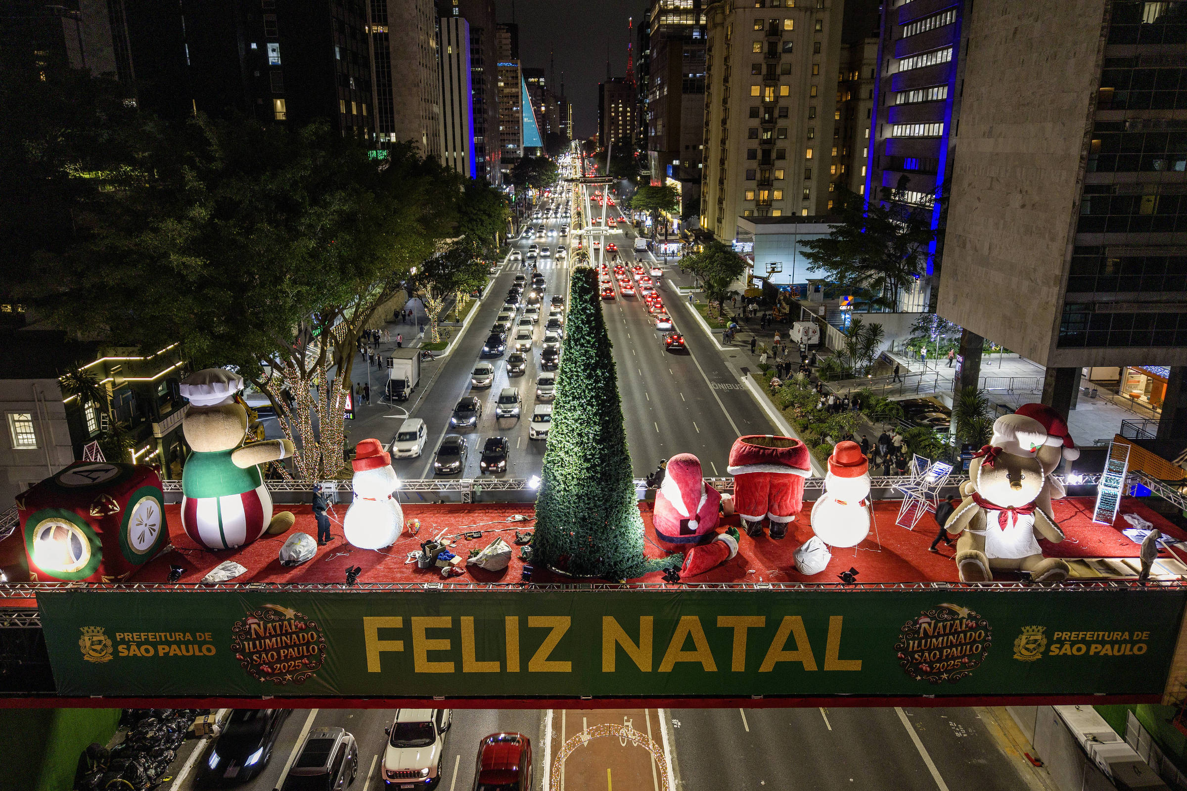 melhores pontos para fotos na decoração de natal da avenida paulista