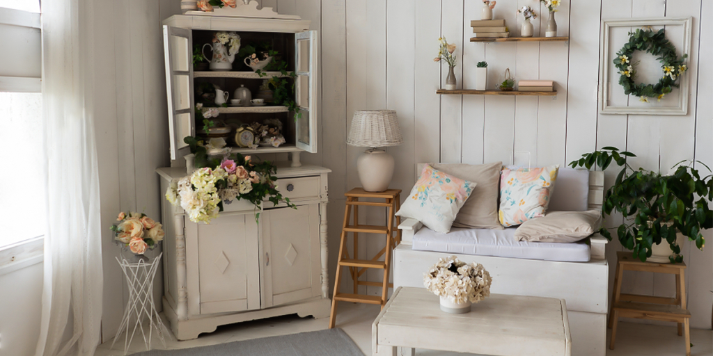 ideias de decoração com peças vintage para sala