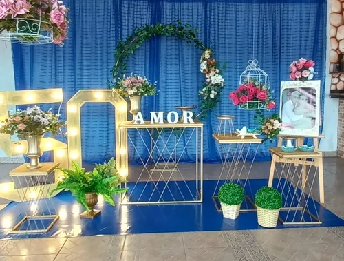 quanto custa decoração pegue e monte casamento