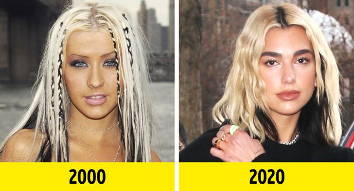 penteados nostálgicos 2000s