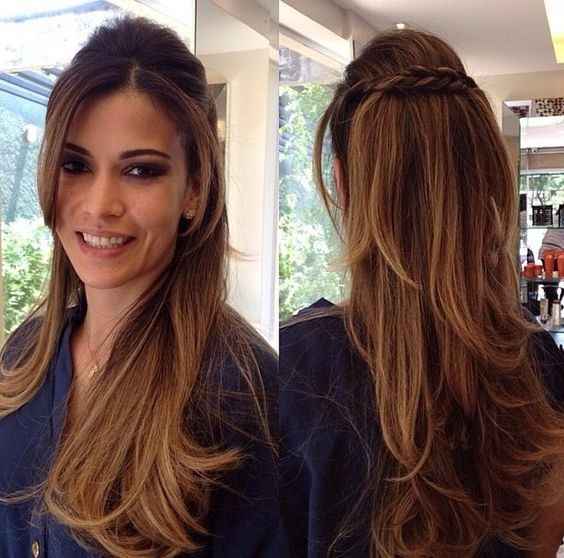 Penteado Cabelo Comprido