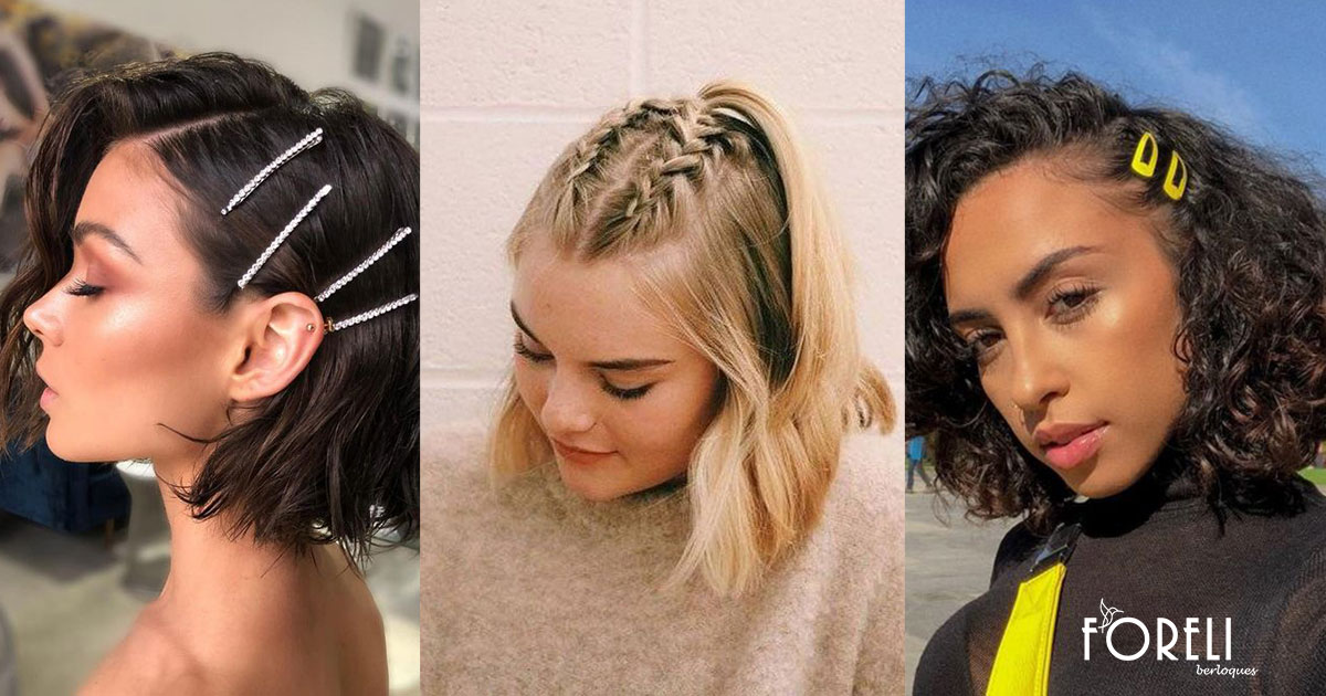 Penteados Semipresos para Cabelos Curtos: 5 Minutos para um Look Incrível