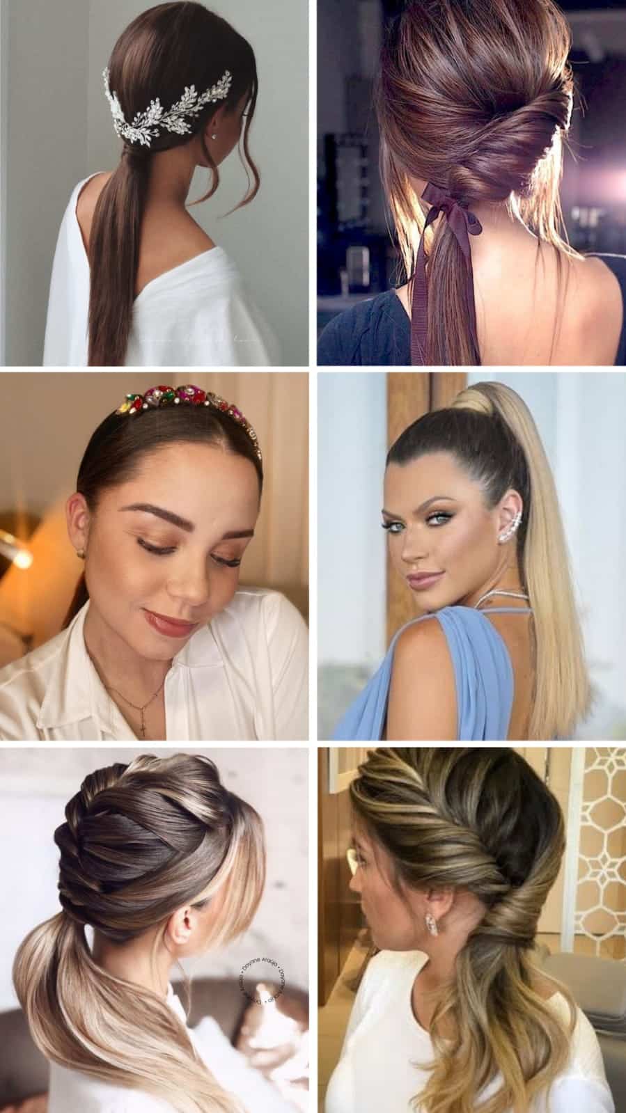 penteado cabelo preso rápido