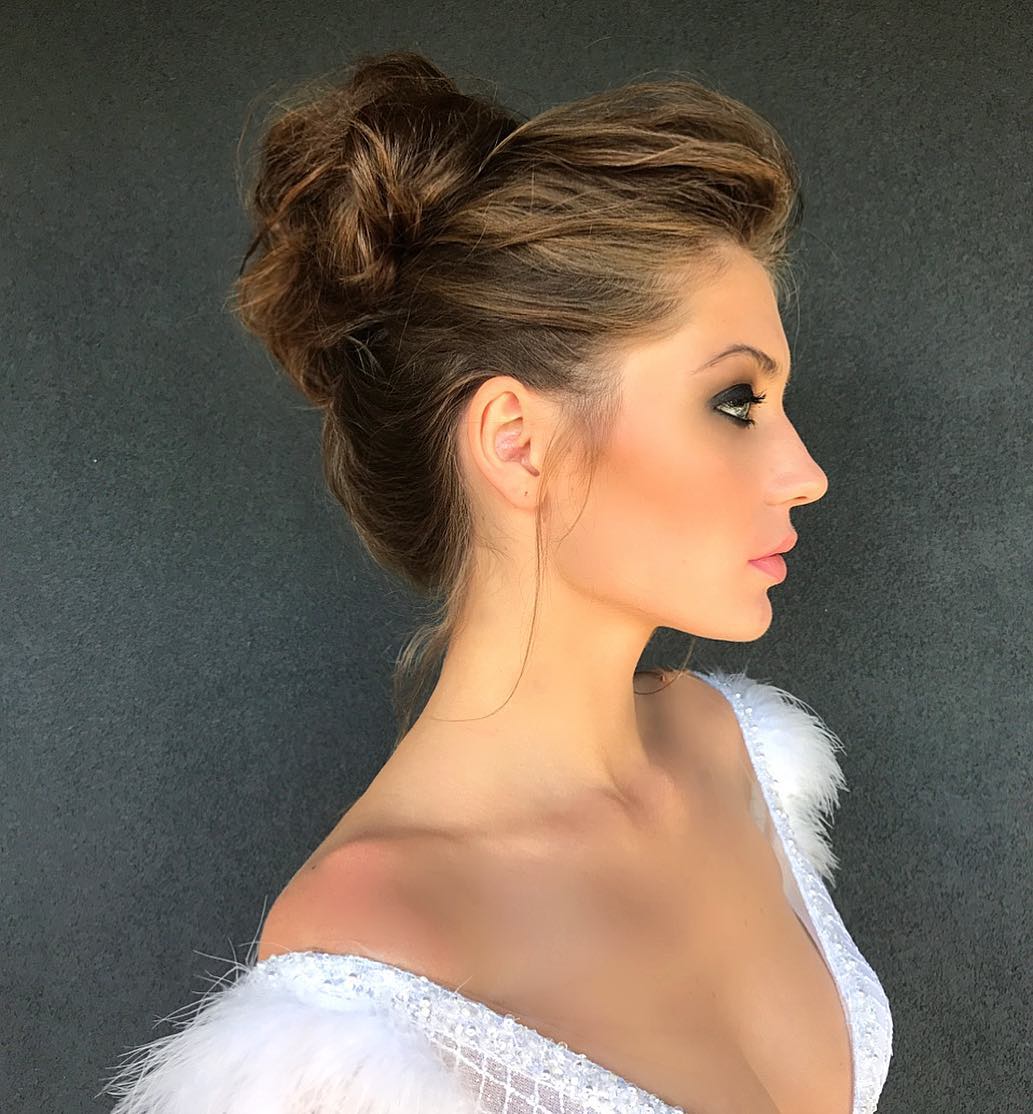 rabo de cavalo baixo elegante