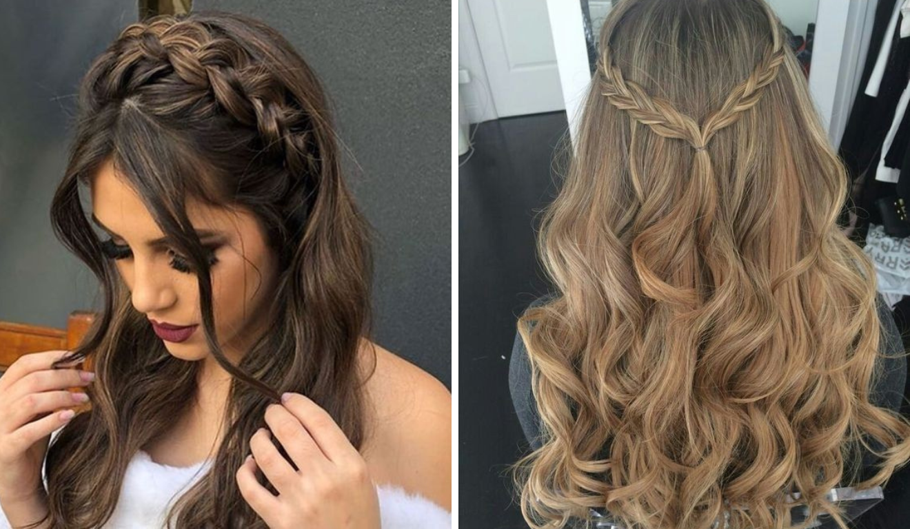 penteado em cabelo