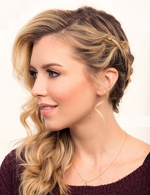 penteado madrinha casamento dia cabelo medio