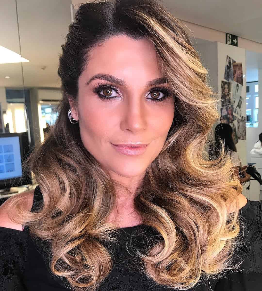 penteado madrinha casamento dia coque