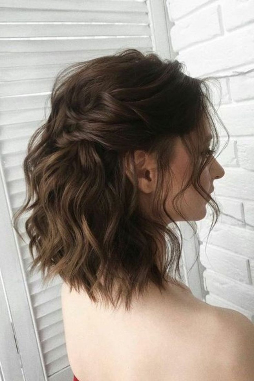 penteado para casamento cabelo curto