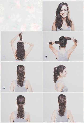penteado para trabalhar com franja