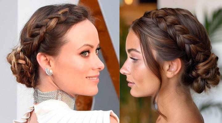 10 ideias penteado semi preso lateral madrinha cacheada