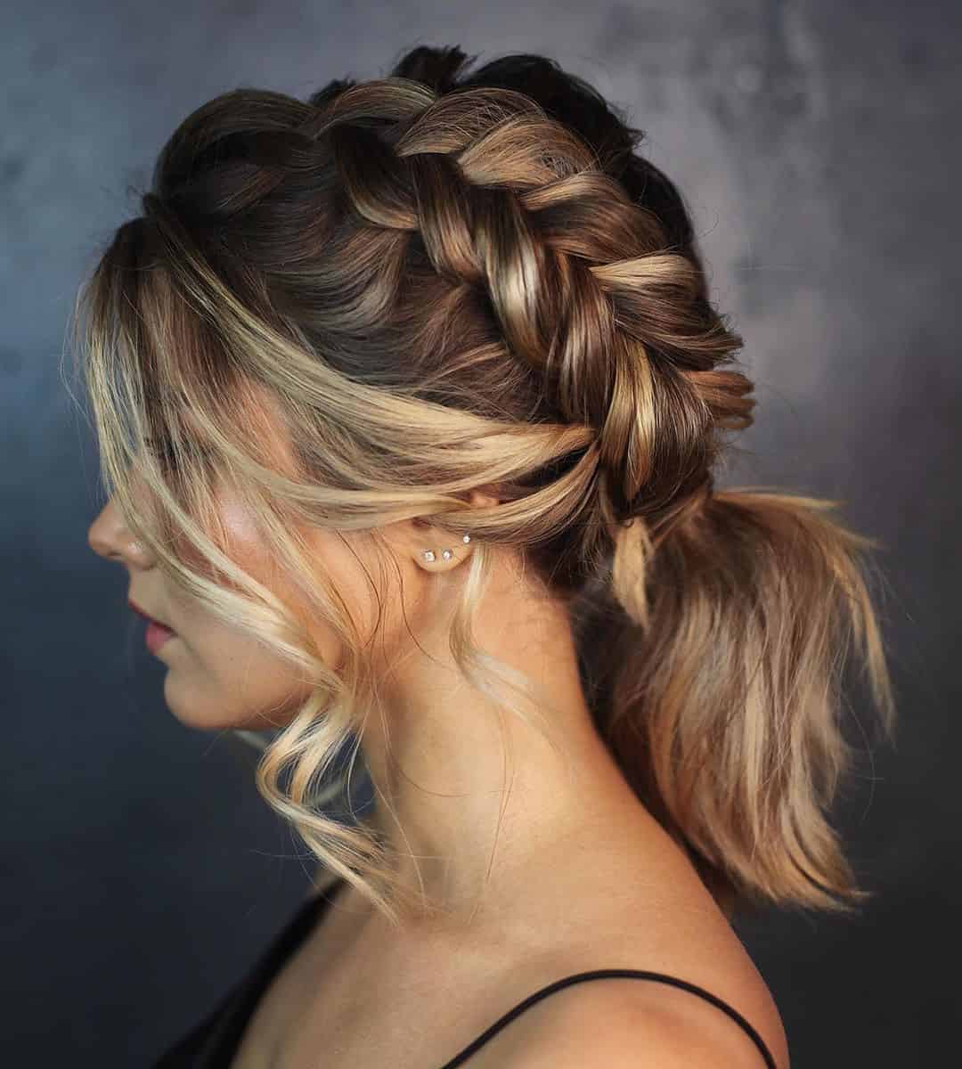 quanto custa fazer penteado semi preso lateral madrinha cacheada