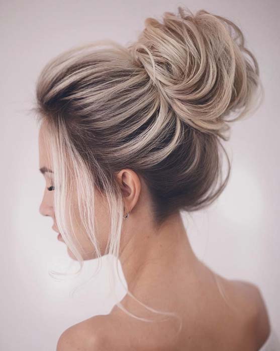 penteado para cabelo preso festa