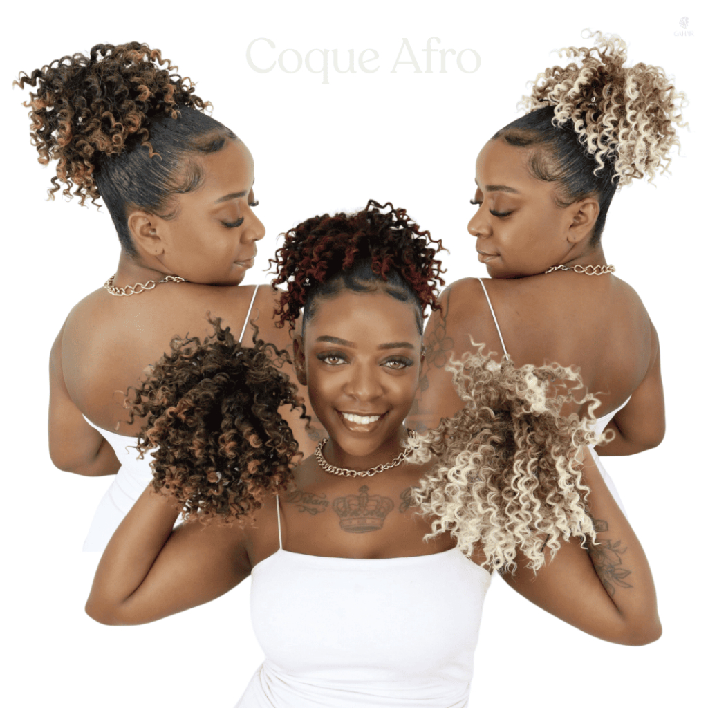 penteados afro com tranças
