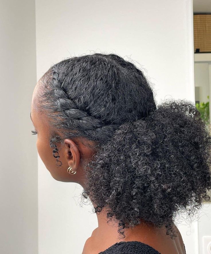 cuidados com cabelo afro para penteados