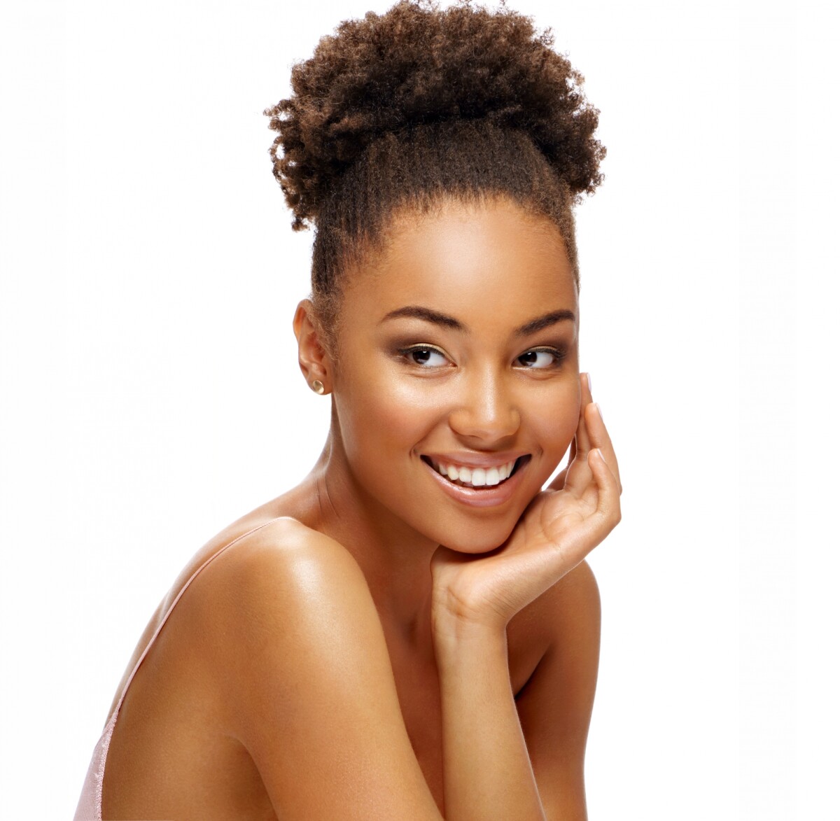 penteados afro para cabelo curto