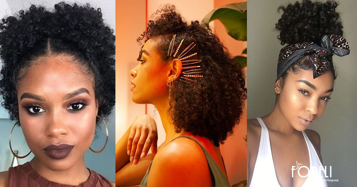 penteados afro com tranças