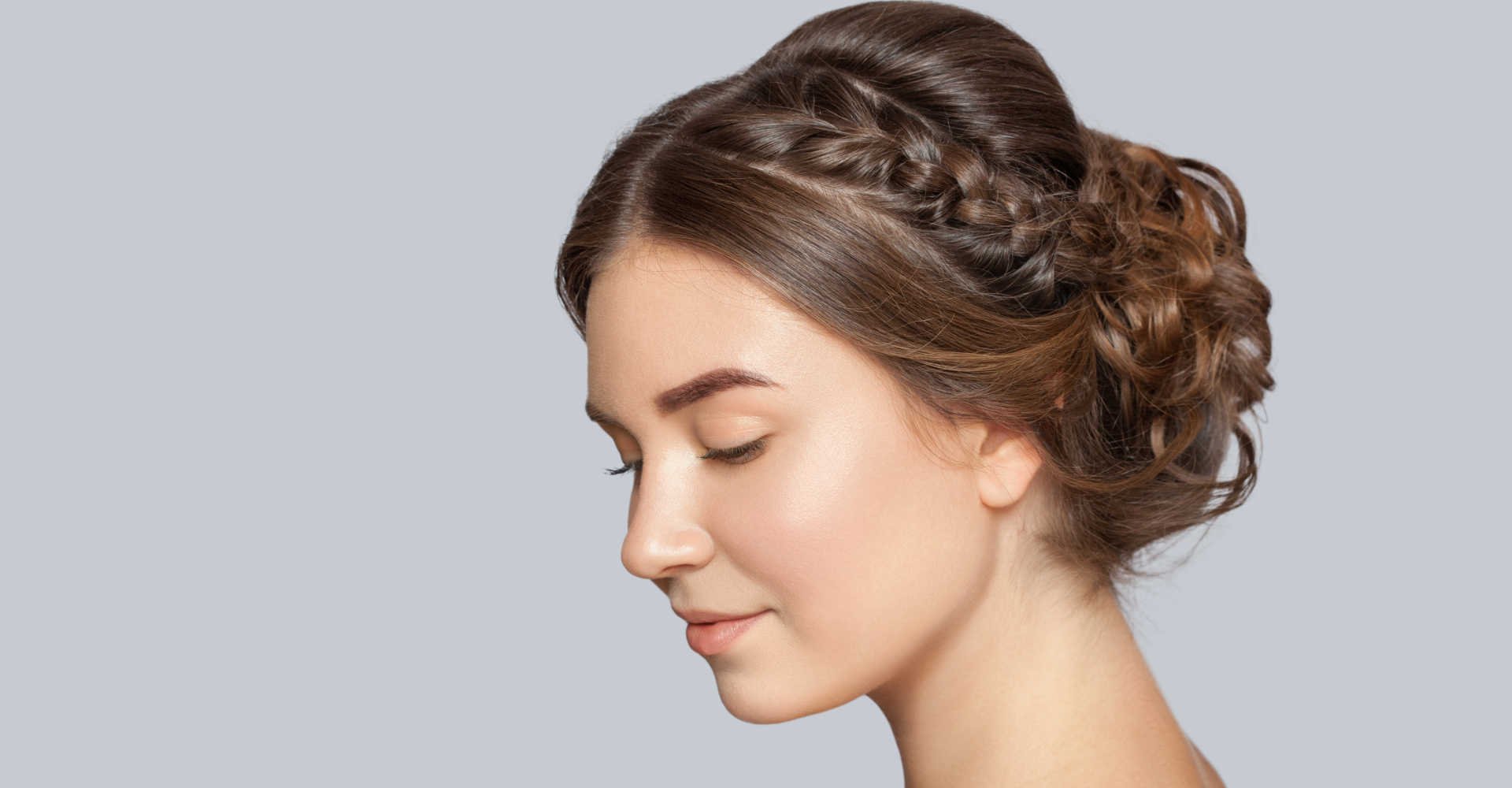 penteados para cabelo médio com trança