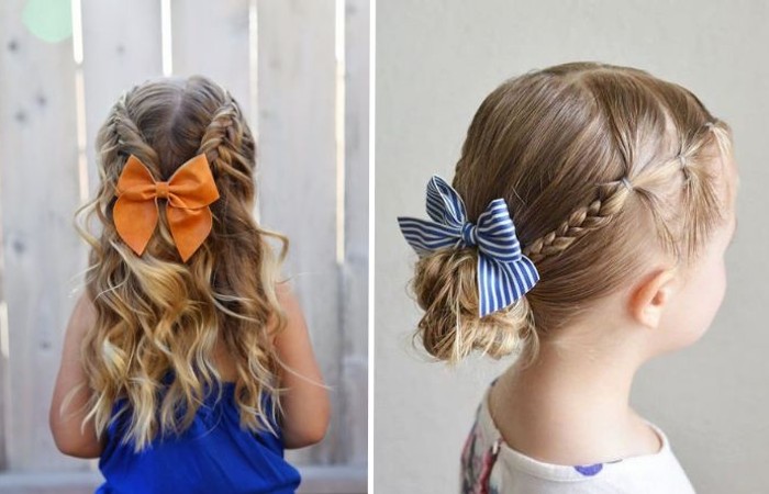 Acessórios Essenciais para Penteados Infantis: Laços