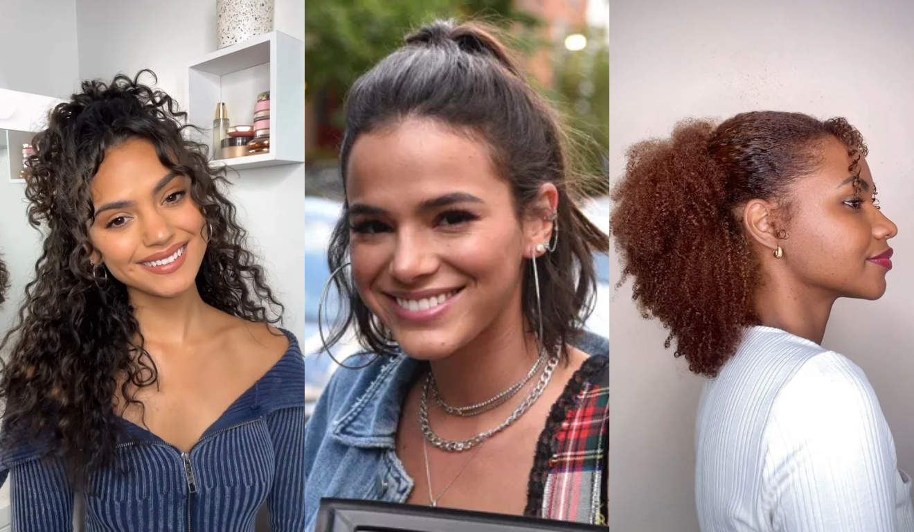 acessórios baratos para penteados cacheados elegantes e sofisticados