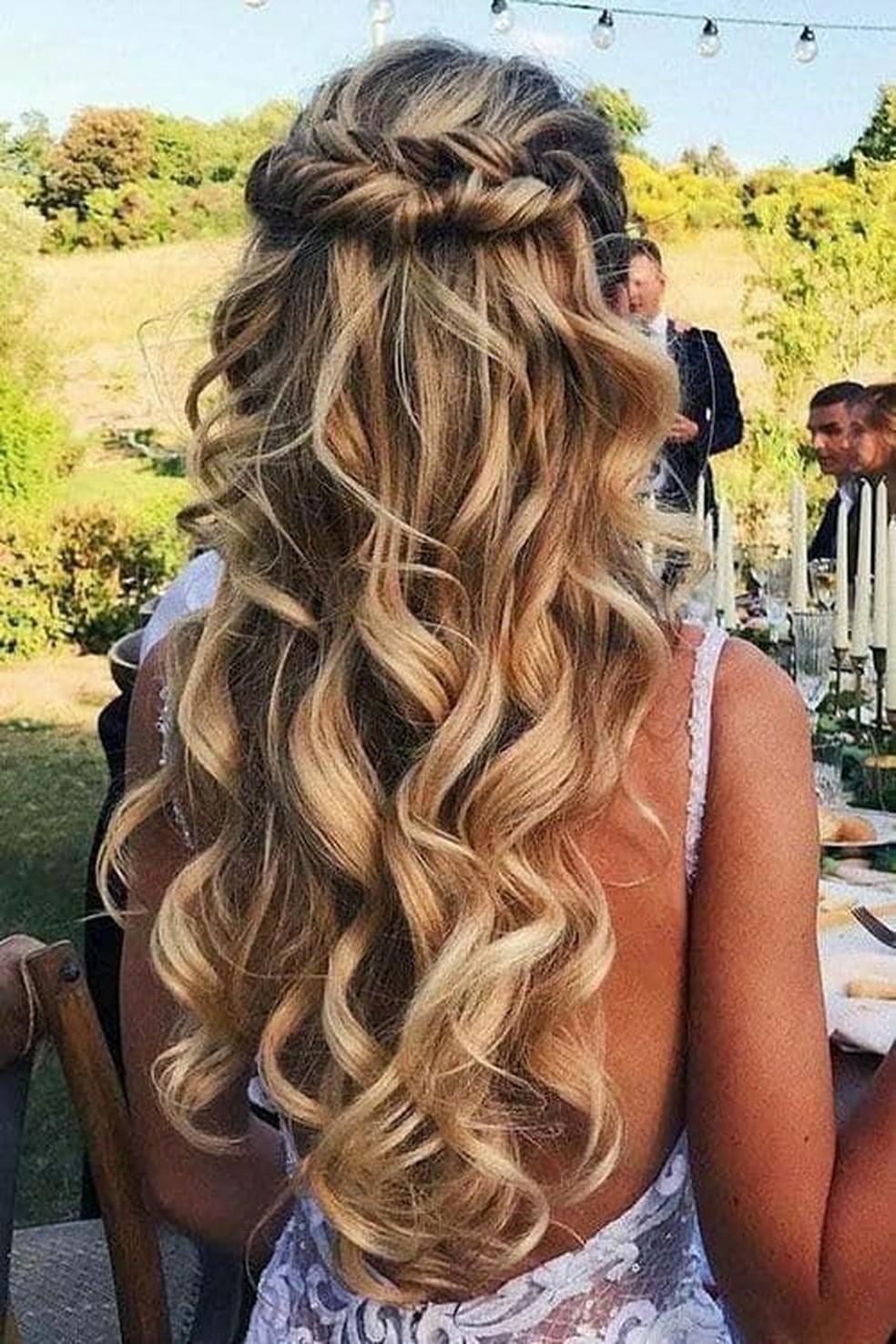 penteados para cabelo longo