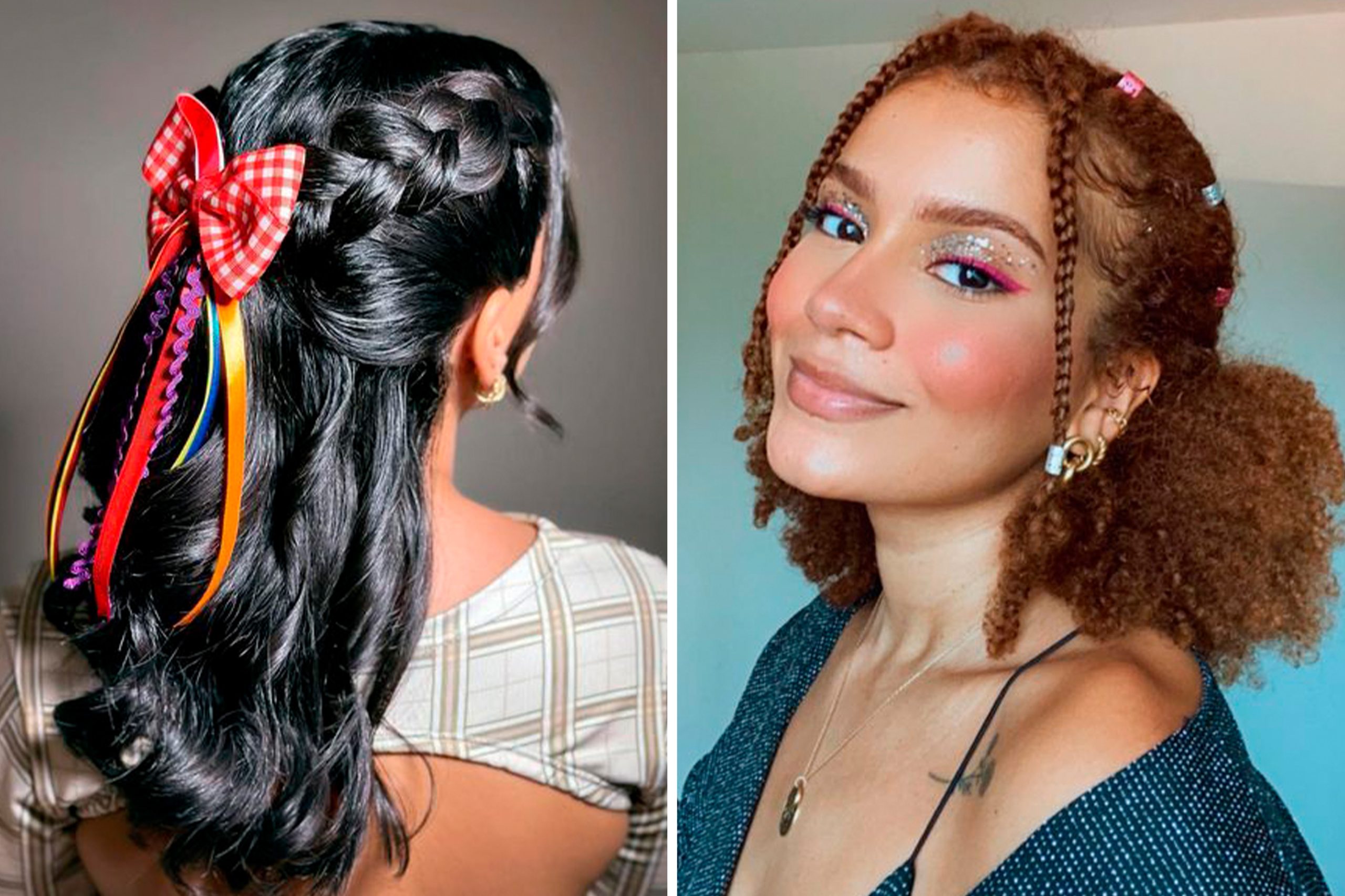 penteado jovem para festa de formatura cabelo curto