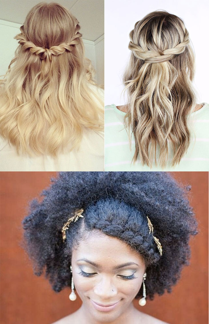 penteados jovens para festa